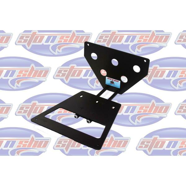 Sto N Sho License Plate Bracket for 2013-2014 Mustang GT500 with Chin splitter SNS6a